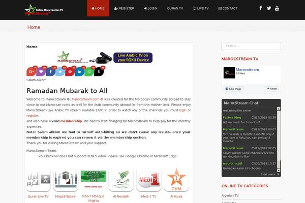Site using YENDIF Video Player & Video Gallery plugin