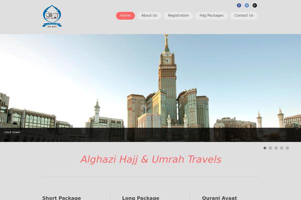 Zippy theme site design template sample