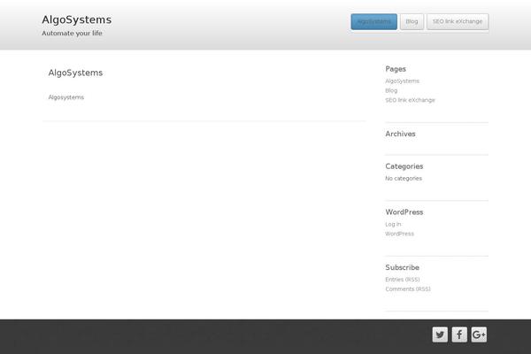 Business lite theme site design template sample