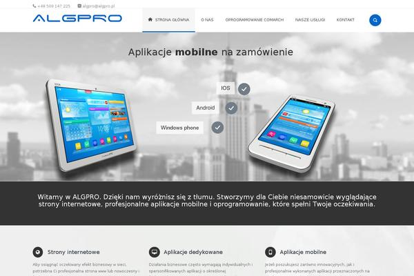 Site using TweetScroll Widget plugin