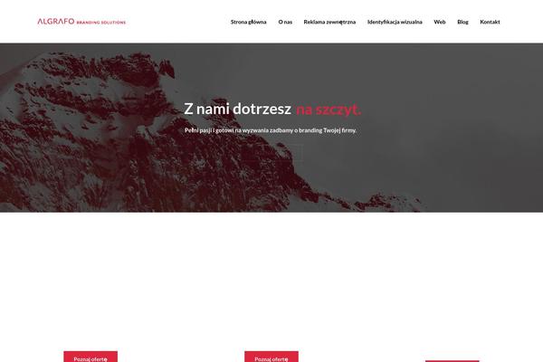 Okab theme site design template sample