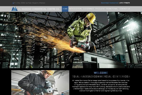 alhaddad-commercial.com site used Epeople-theme