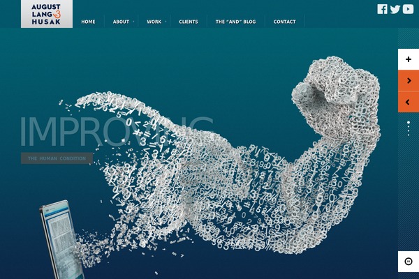 iCarus theme site design template sample