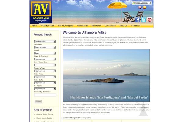 alhambravillas.com site used Av