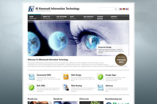 Corporate theme site design template sample