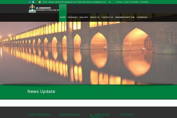 Site using Travel-agency-companion plugin