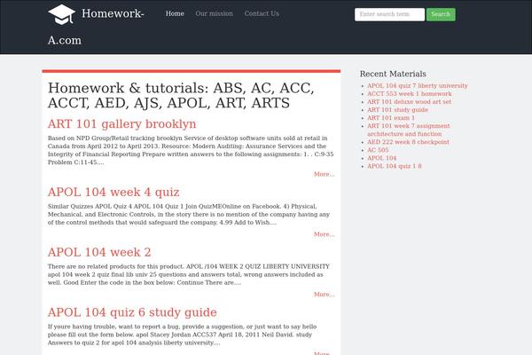 Fasthink theme site design template sample