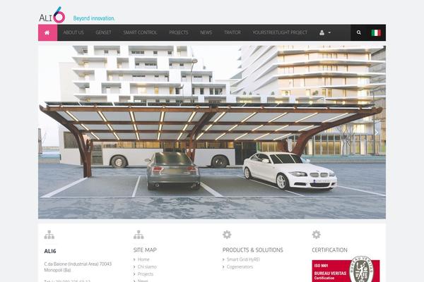 Site using Portfolio plugin