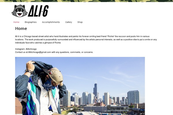 Site using Arconix Flexslider plugin