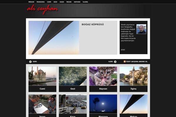 aliabi.com site used Aperture