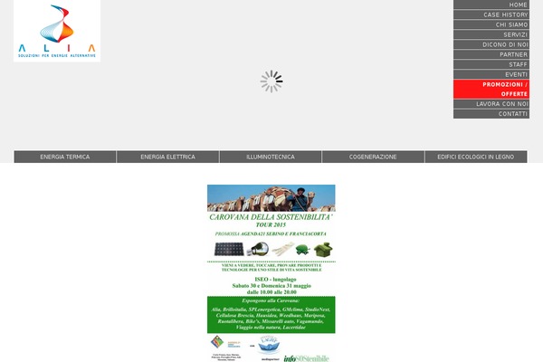 aliaenergia.it site used Alia