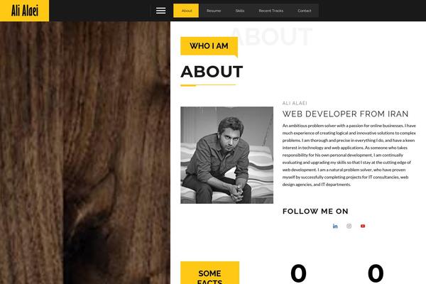 Bionickwp theme site design template sample