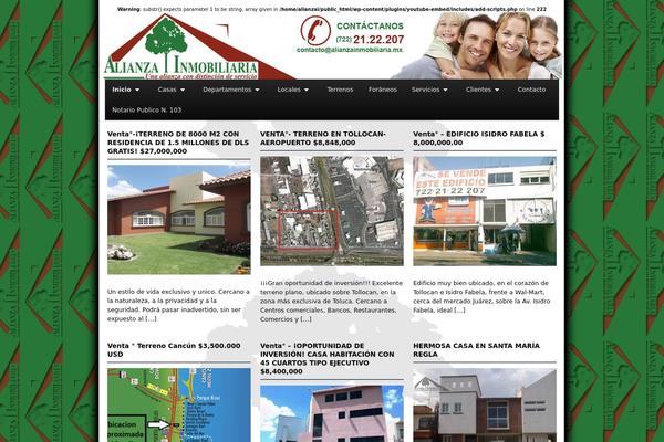 Photoria theme site design template sample