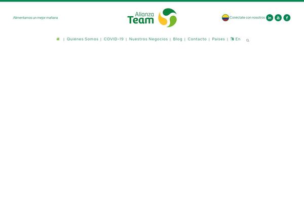 Site using Cool Timeline plugin