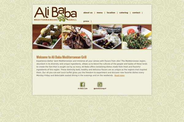 Lifestyle theme site design template sample