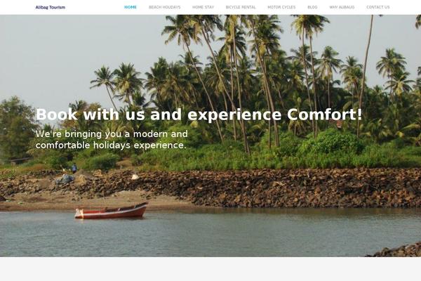 alibagtourism.com site used Travelo