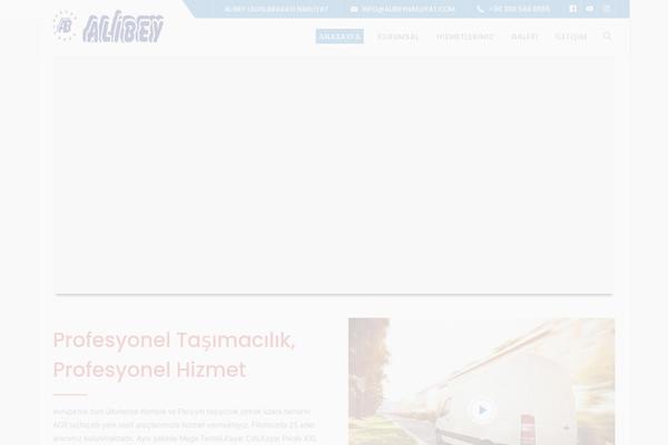 Logistix theme site design template sample