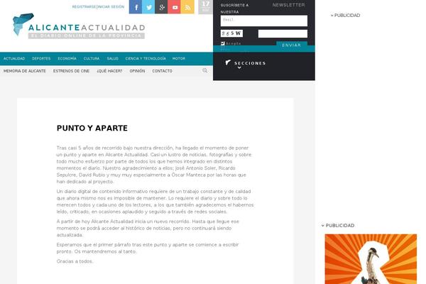 alicante-actualidad-2015 theme websites examples