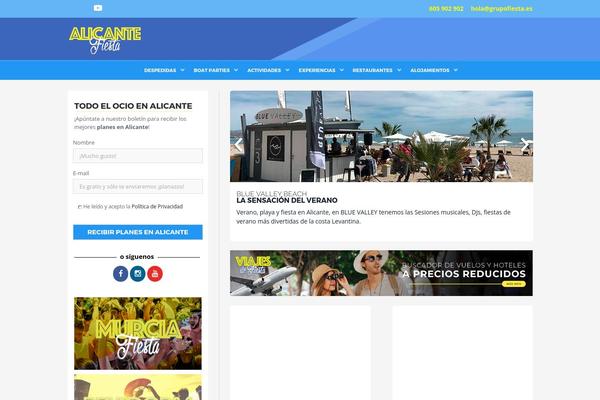 Site using Booking.com Official Search Box plugin
