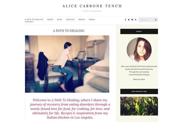 Matheson theme site design template sample