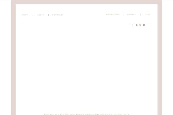 aliceche.com site used Showit