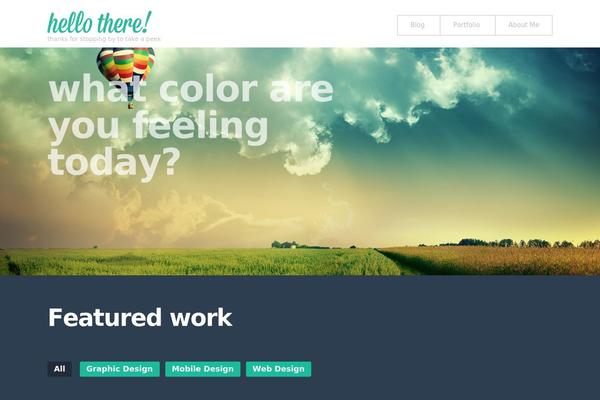 Forest theme site design template sample