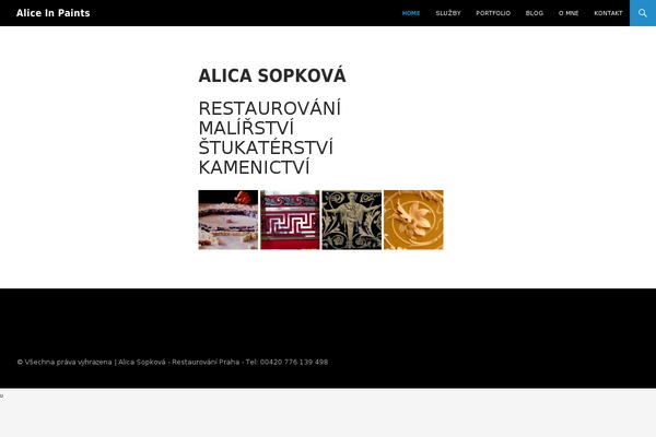Twenty Fourteen theme site design template sample