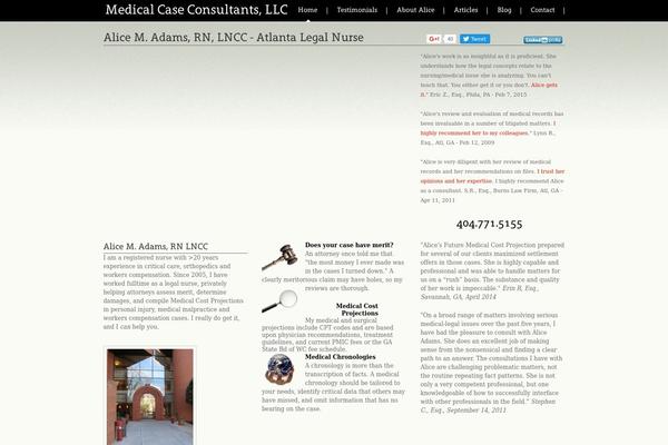 Default theme site design template sample
