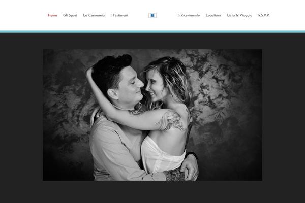 Wedding-wp theme site design template sample