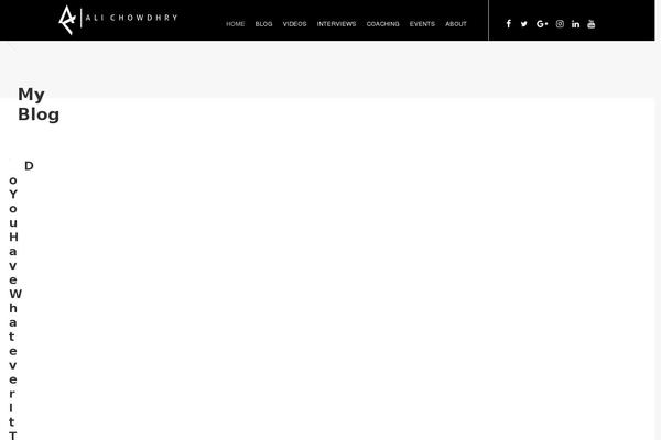 alichowdhry.com site used Alichowdhry