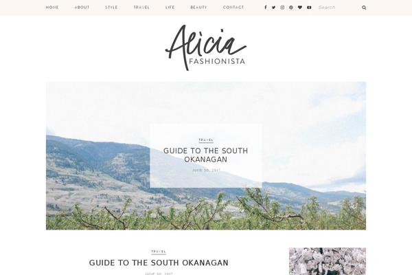 Rosemary-child theme site design template sample