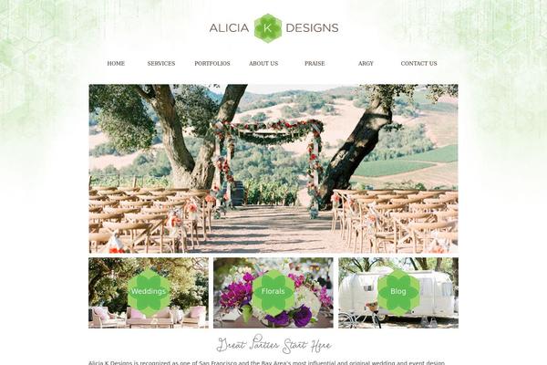 Akd theme site design template sample