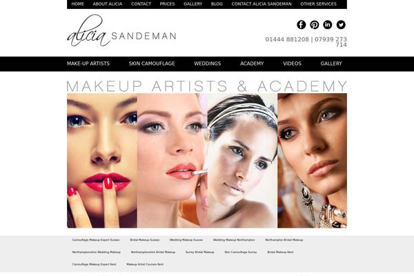 aliciasandeman.com site used Alicia