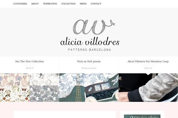 Brixton theme site design template sample