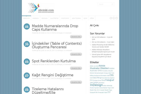 Trim theme site design template sample
