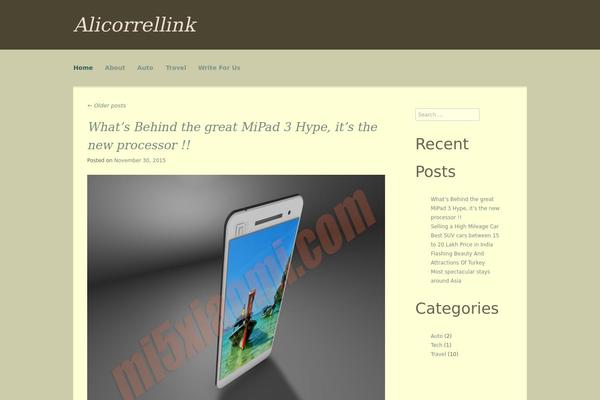 Only Coffee theme site design template sample