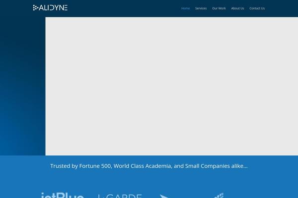 Divi theme site design template sample