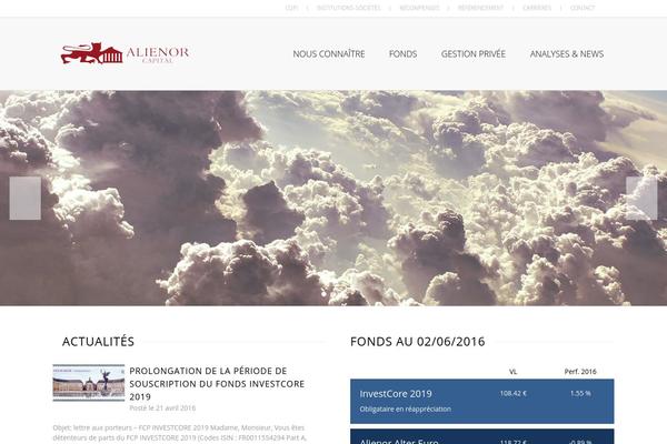 Legenda theme site design template sample