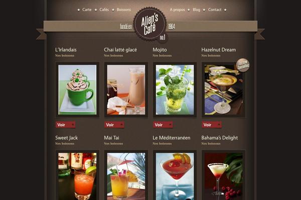 Adora theme site design template sample