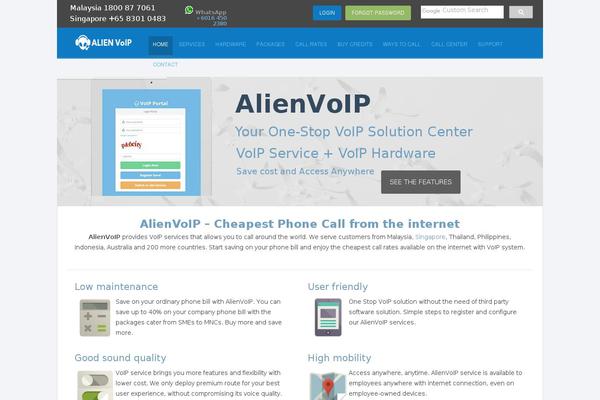Revusion theme site design template sample