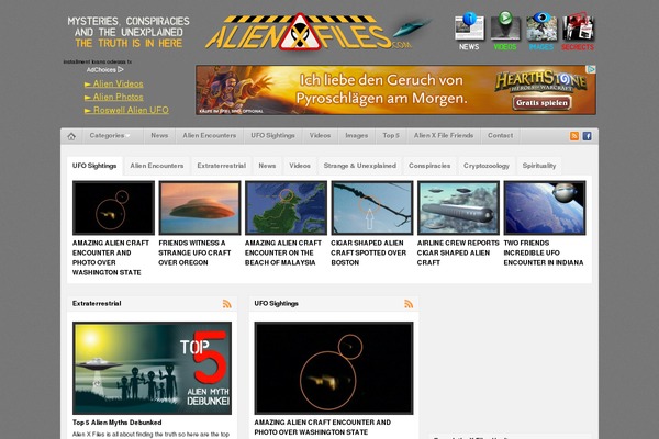 Manifesto theme site design template sample