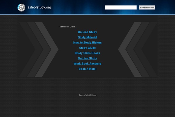 alifeofstudy.org site used Standardtheme_261