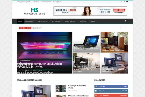 Site using WP Flipclock plugin