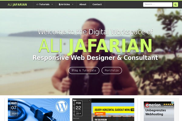 alijafarian.com site used Ali
