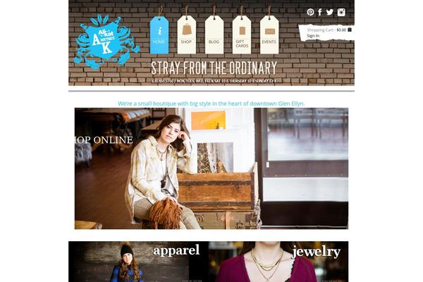 Blanco theme site design template sample