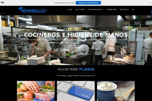 alimenta-accion.com site used Wplms-educa