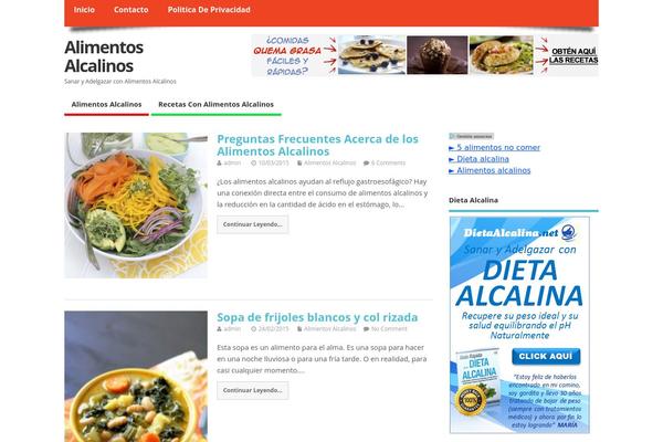 MesoColumn theme site design template sample