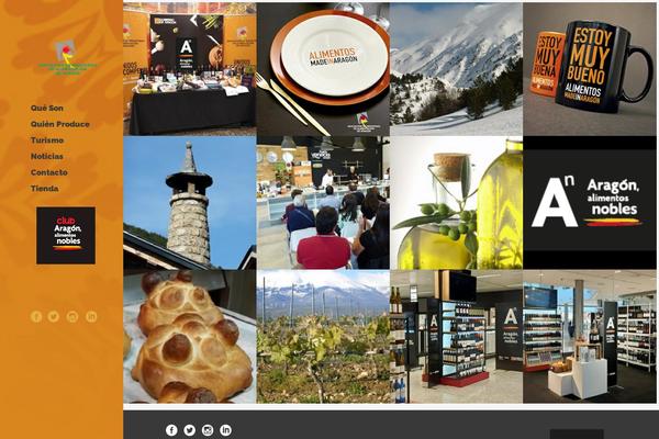 Stockholm theme site design template sample