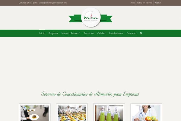 alimentosyserviciosmym.com site used Divinas