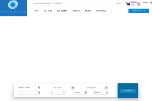 Hotel-wp theme site design template sample
